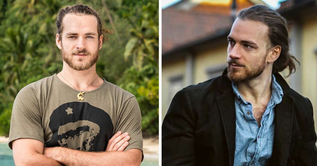 Cruise i Robinson 2020 och hur han ser ut i dag. Foto: TV4 & Privat. Cruise Ferreira i Robinson 2020 och hur han ser ut i dag.
