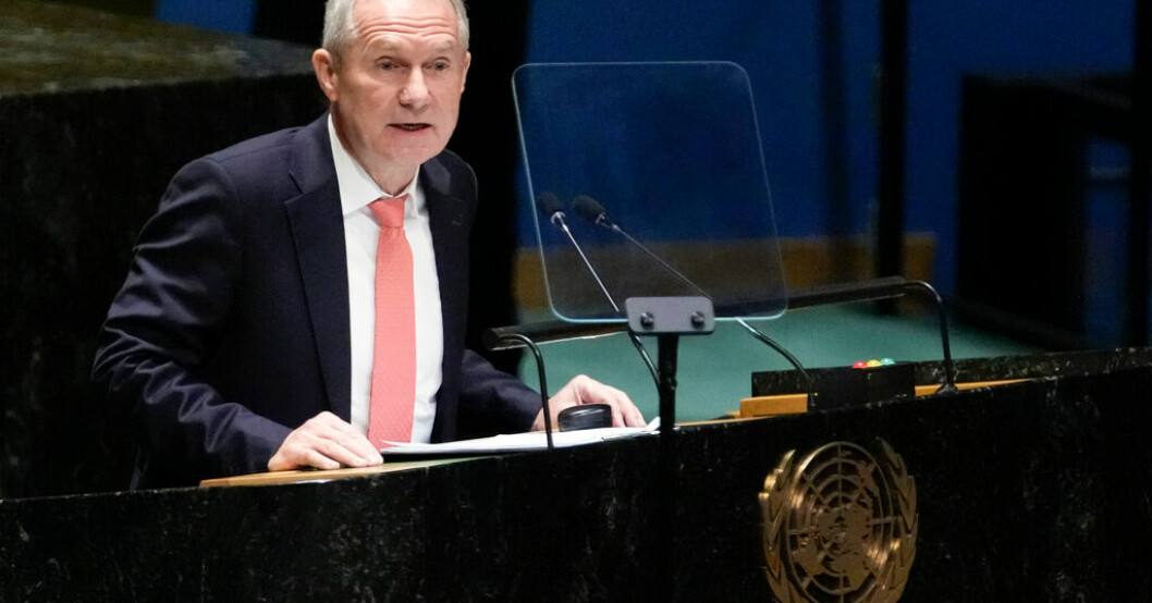 Csaba Korösi är ordförande för FN:s generalförsamling. Tre länder får åter rösta i FN