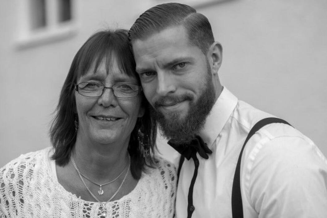 Dannes mamma Shirley är i dag nykter, något han är enormt stolt över. Foto: Sara Ringström.