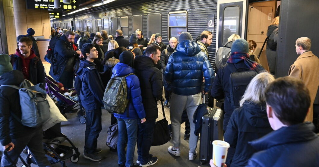 Dagen före julafton 2022. Strulet med att köpa just julbiljetter är en av konsekvenserna av Trafikverkets dåliga planering, enligt transportstyrelsen. Arkivbild. Mångmiljonvite för Trafikverkets tågstrul