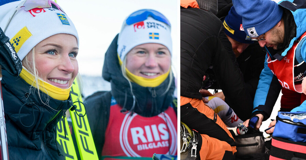 Maja Dahlqvists pik till bästa vännen Frida Karlsson efter kollapsen i Tour de Ski.