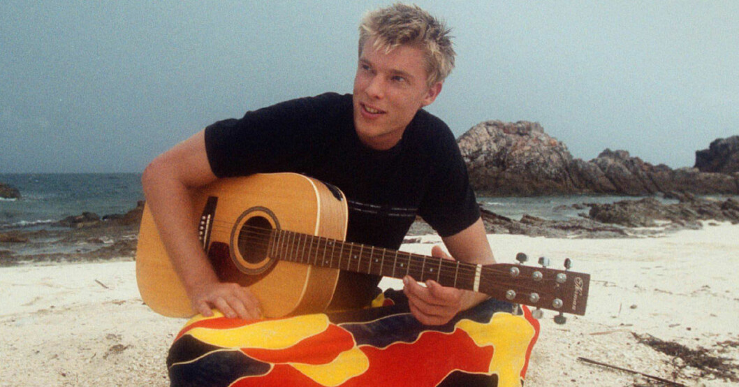 Mattias Dalerstedt i Robinson 2000.