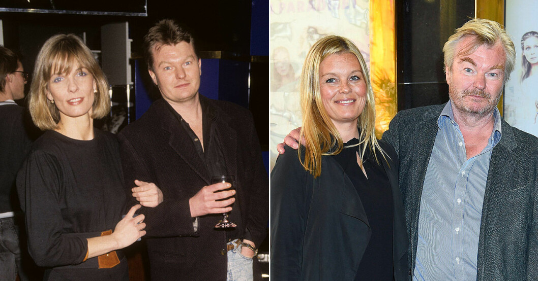 Peter Dalle med Gunnel Fred 1989 och med Victoria Heleander 2015.