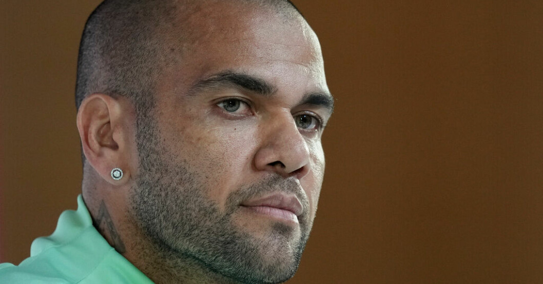Dani Alves. Arkivbild. Alves riskerar 15 års fängelse – nekar till brott