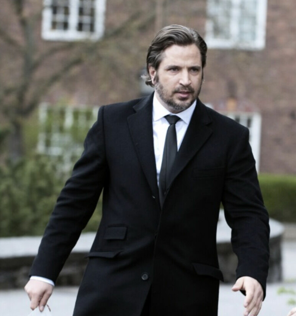 Daniel Collart kan ibland spara ut både mustasch och skägg. Daniel Collert år 2012