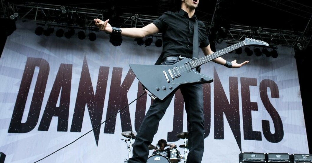 Danko Jones kommer till Sverige. Arkivbild. Danko Jones till Sverige i höst
