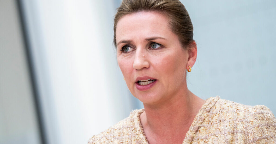 Danmarks statsminister Mette Frederiksen besöker Vita huset i juni. Arkivbild. Mette Frederiksen till Vita huset