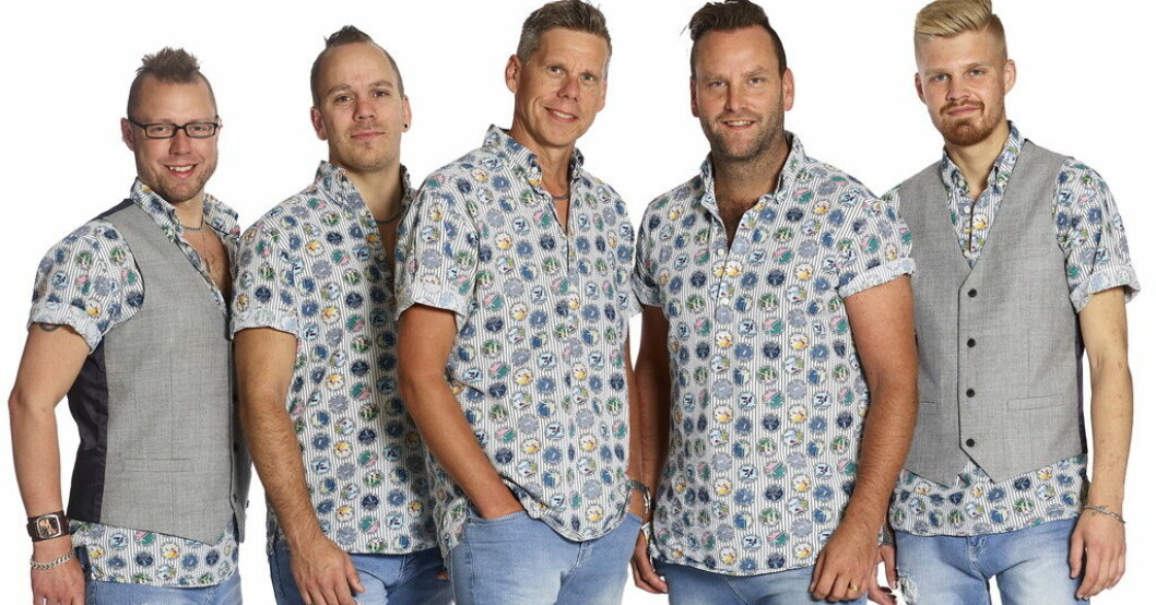 Dansbandet Donnez ligger inte på latsidan i sommar. Pressbild Donnez på stor Sverigeturné i sommar