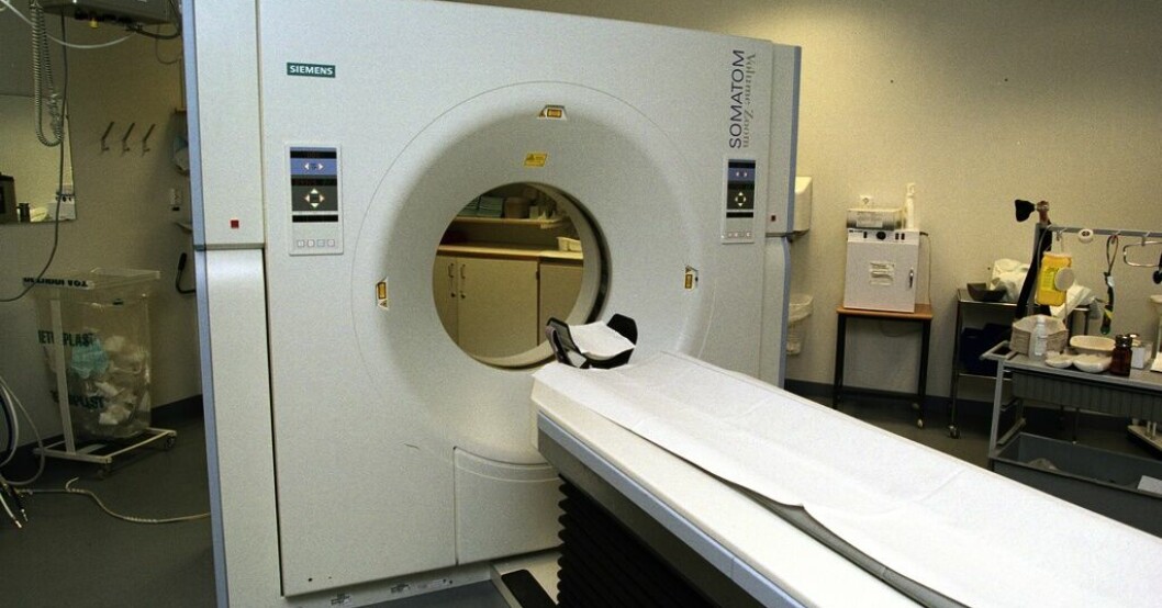 Datortomografi. Arkivbild. Misstog tumör för återfall – missade ny cancer