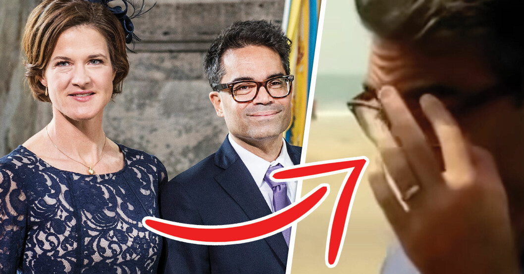 David Batra ryter ifrån – efter sexfrågan om Anna Kinberg Batra: ”Trams!”