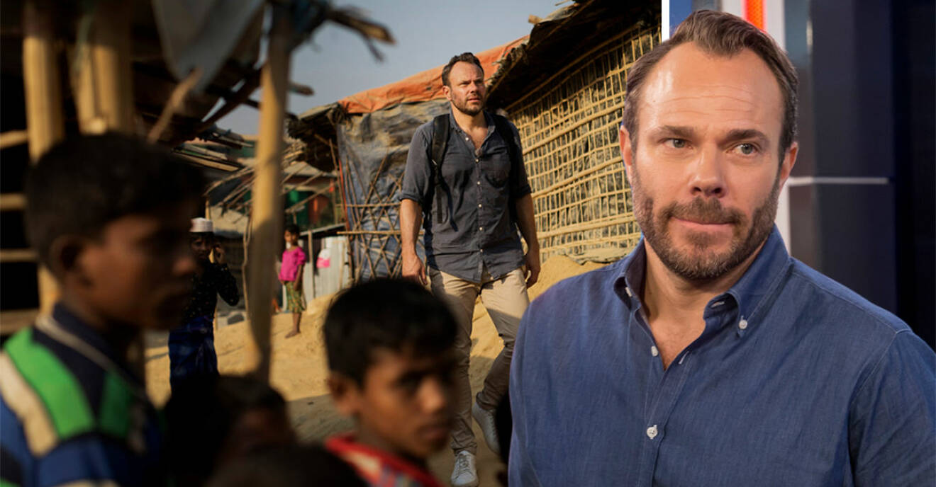 David Hellenius har besökt ett flyktingläger i Bangladesh för Unicefs räkning.