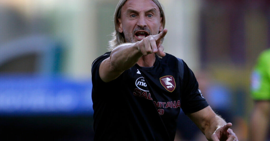 Davide Nicola har fått sparken från Serie A-klubben Salernitana – för andra gången på en månad. Arkivbild. Serie A-tränare sparkad två gånger på en månad
