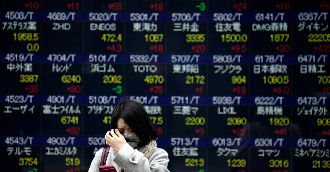 Mest mulet på Asiens ledande börser