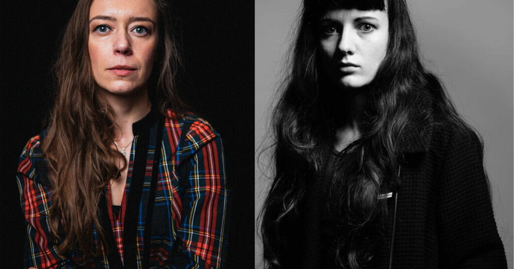 De ukrainska poeterna Julia Musakovska och Daryna Gladun. Pressbild. Ukrainska poeter ges ut – inleder ny satsning