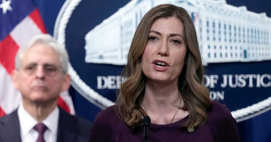 DEA-chefen Anne Milgram och USA:s justitieminister Merrick Garland presenterar massåtalet mot Sinaloa-kartellen. Söner till knarkkung åtalas