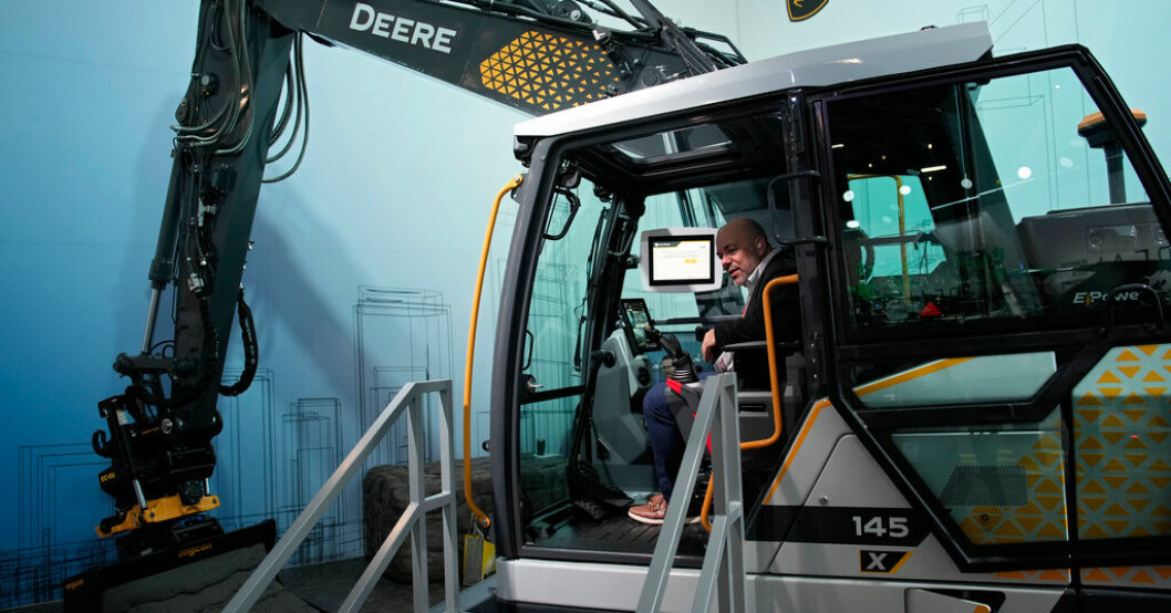 Deere & Company är en av Volvo Lastvagnars stora konkurrenter i Nordamerika. Arkivbild. Volvokonkurrent höjer prognosen