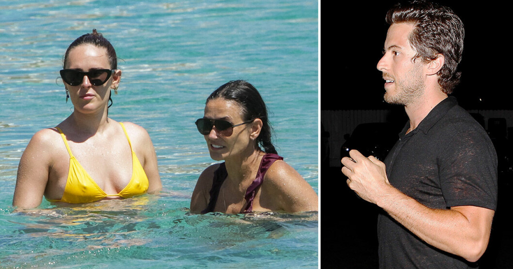 Demi tog bland annat över dottern Rumer Willis framlidne pojkvän Harry Morgan.