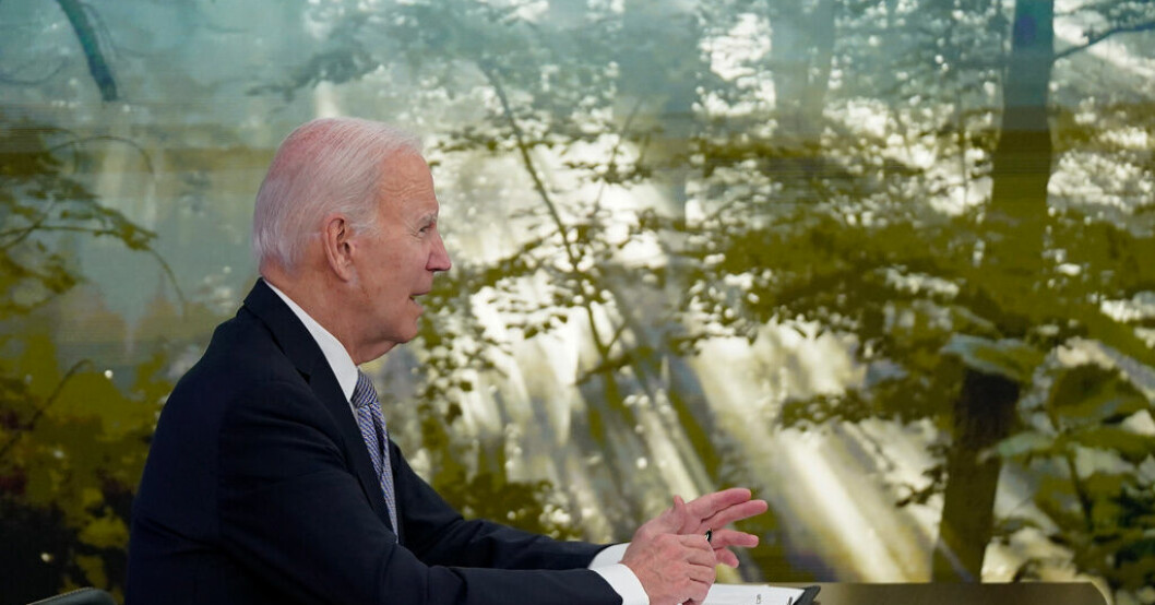 Demokraten Joe Biden försöker försöker göra USA lite grönare. Arkivbild. Morot och piska på Bidens väg mot klimatmålen