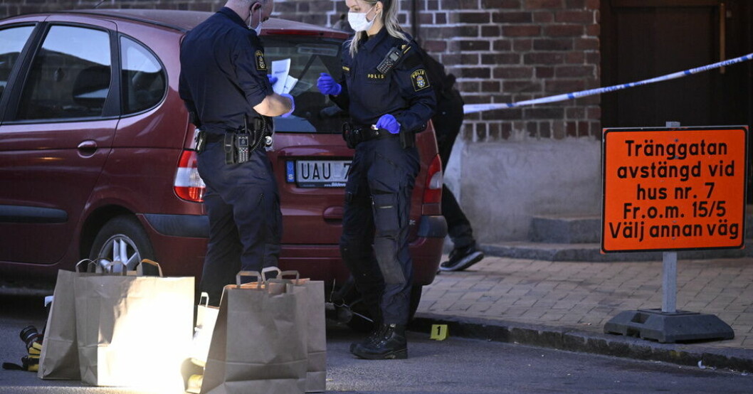 Den 14 maj sköts en man i 20-årsåldern ihjäl på Artillerigatan i Landskrona. Arkivbild. Man häktad för dödsskjutning i Landskrona