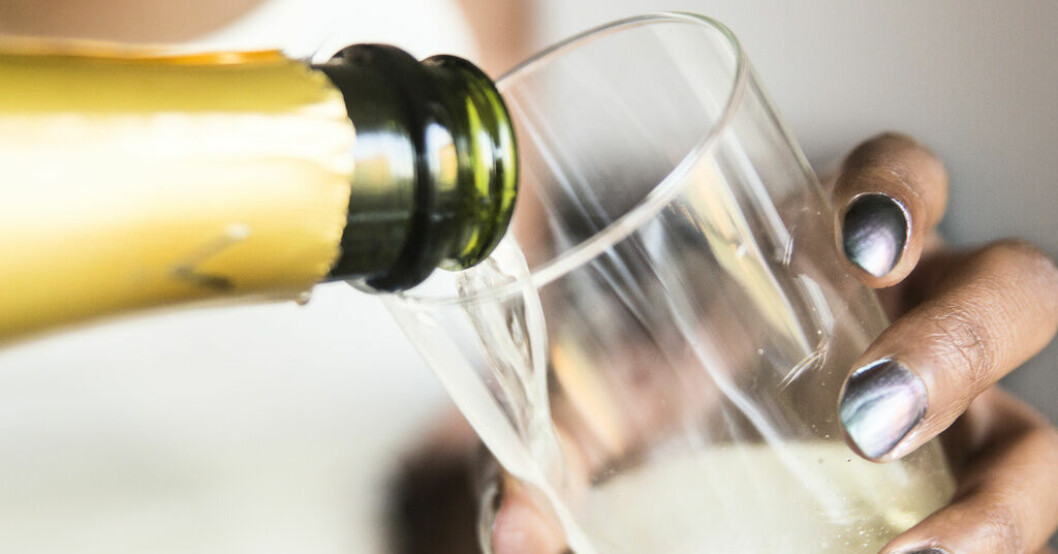 Den franska champagneexporten hade ett sprudlande 2022. Arkivbild. Rekord för franska viner trots fallande volymer