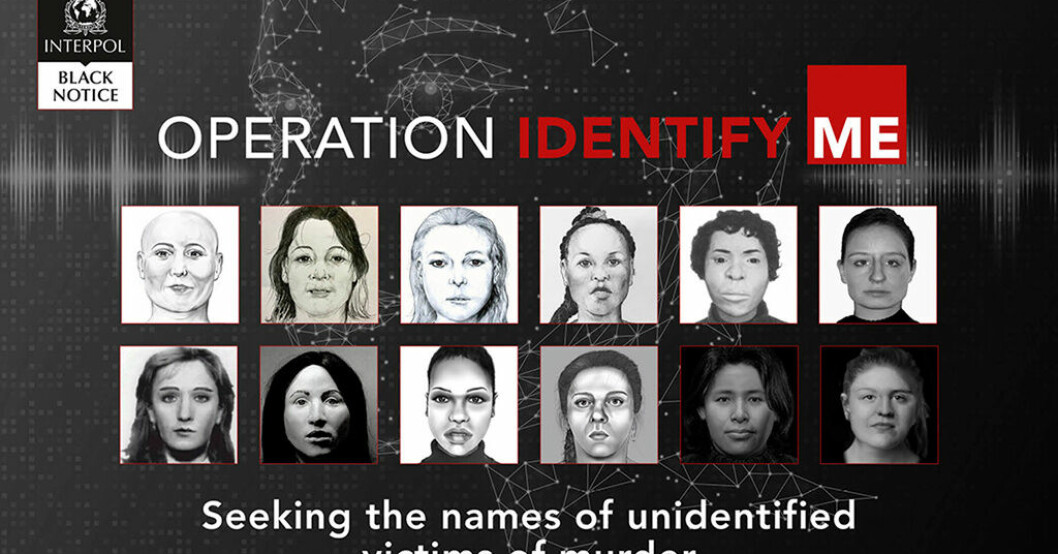 Den internationella polisorganisationen Interpol ber om hjälp att identifiera 22 kvinnor som tros ha mördats i Belgien, Tyskland och Nederländerna de senaste decennierna. Interpol: Vilka är de döda kvinnorna?