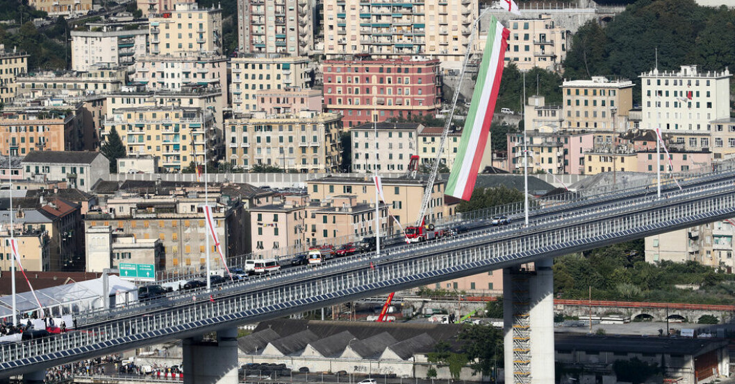 Den nordvästra hamnstaden Genua där maffialedaren Pasquale Bonavota greps på torsdagsmorgonen. Arkivbild. Maffiaboss på rymmen gripen i Italien