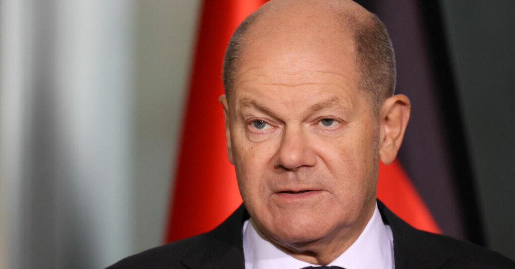 Den tyske förbundskanslern Olaf Scholz. Arkivbild. Iran utvisar tyska diplomater