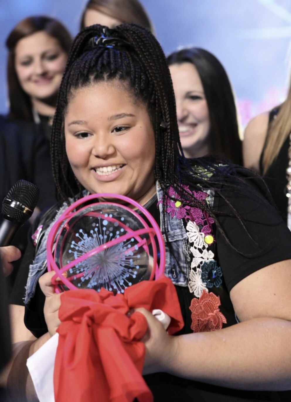 Destiny Chukunyere. Destiny vann Junior ESC år 2016