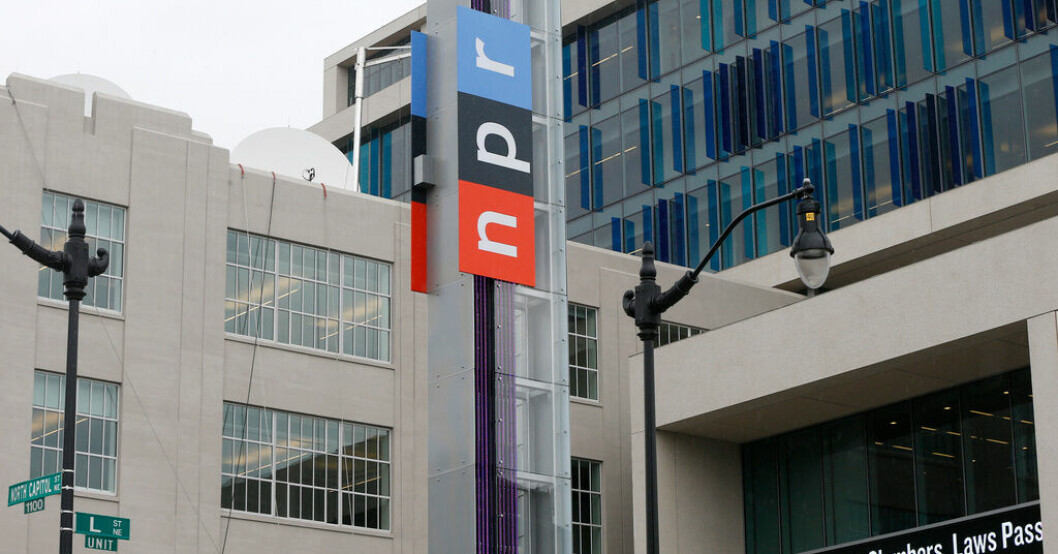 Det amerikanska public servicebolaget NPR. Arkivbild. USA:s radiobolag NPR lämnar Twitter