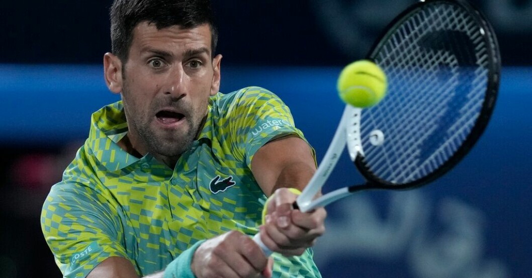Det blir inte något spel i Kalifornien för Novak Djokvic i år. Arkivbild. Djokovic drar sig ur Indian Wells