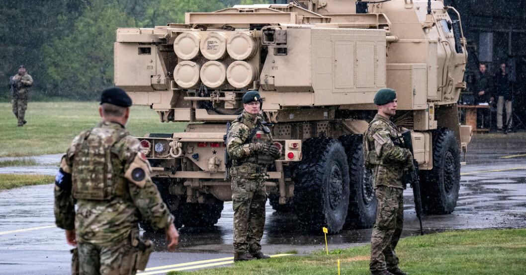 Det bornholmska hemvärnet deltog förra året i den dansk/amerikanska övningen Defender Europe 22. Arkivbild. Danska hemvärnet övar för rysk invasion