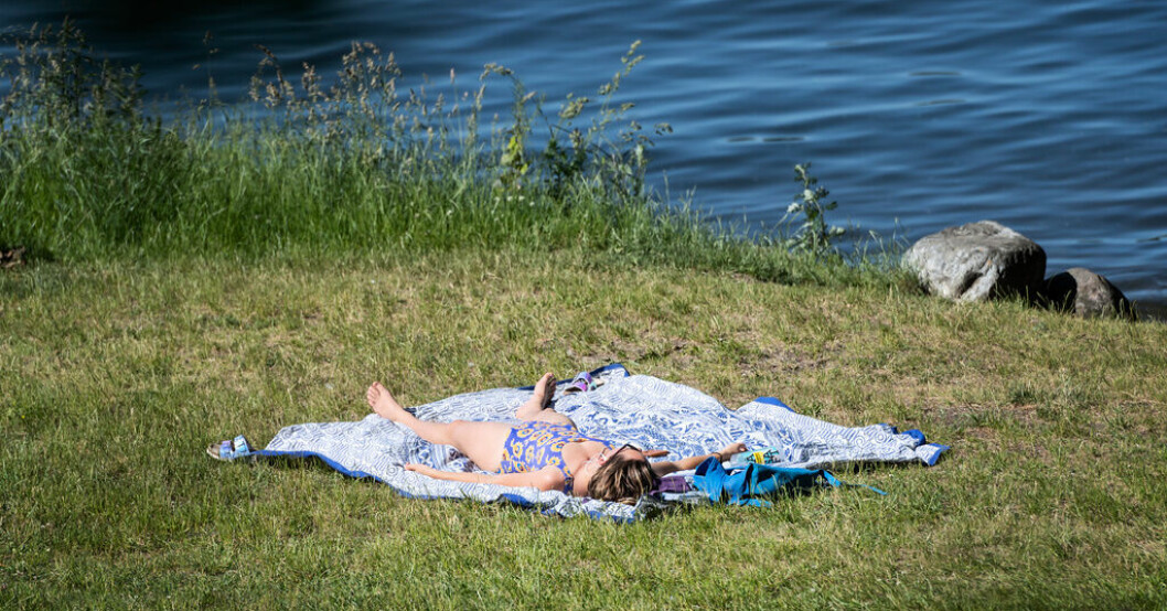 Det väntas bli höga temperaturer och sol i nästa vecka. Upp mot 30 grader – kan bli värmebölja