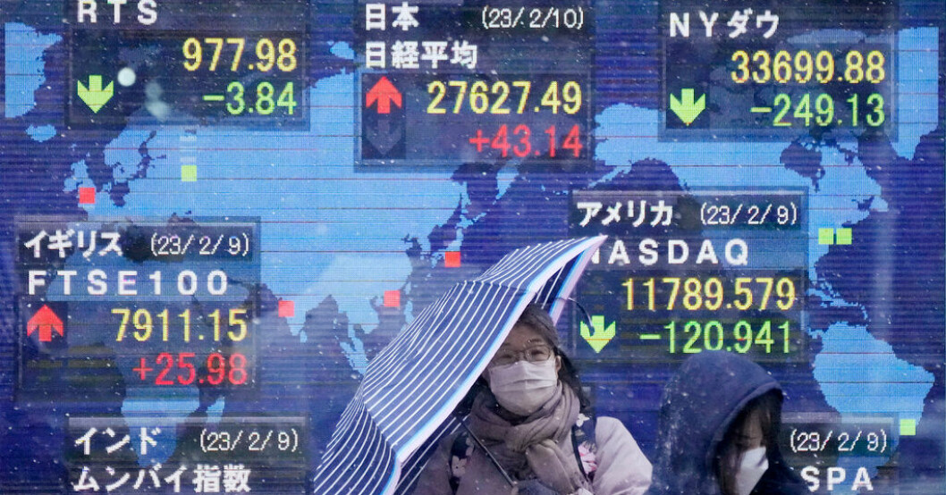 Blandat på börserna i Asien