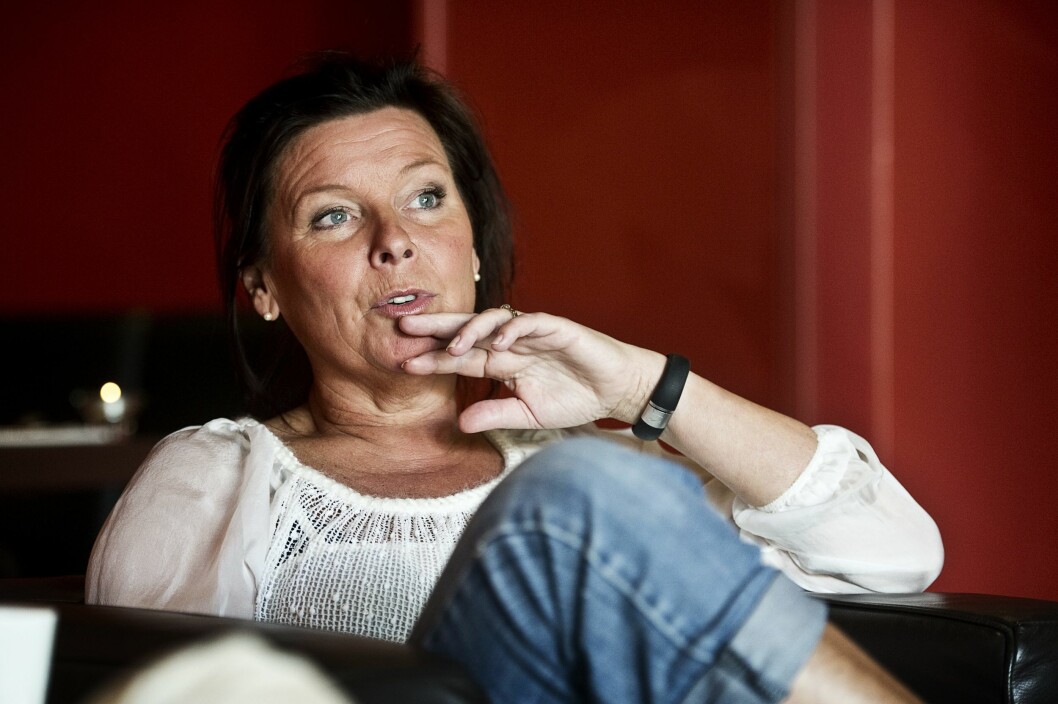 Det var inte Lotta Engberg som hade träffat en annan, utan Patrik. Foto: IBL Det var inte Lotta Engberg som hade träffat en annan, utan Patrik. Foto: IBL