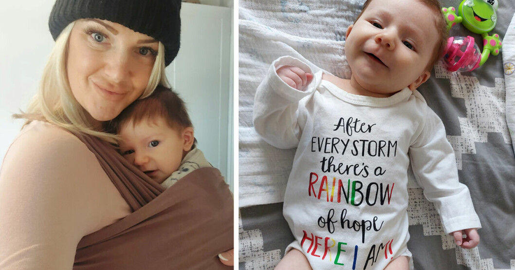 Diana fick fem missfall på kort tid – tog antibiotika och fick en son.