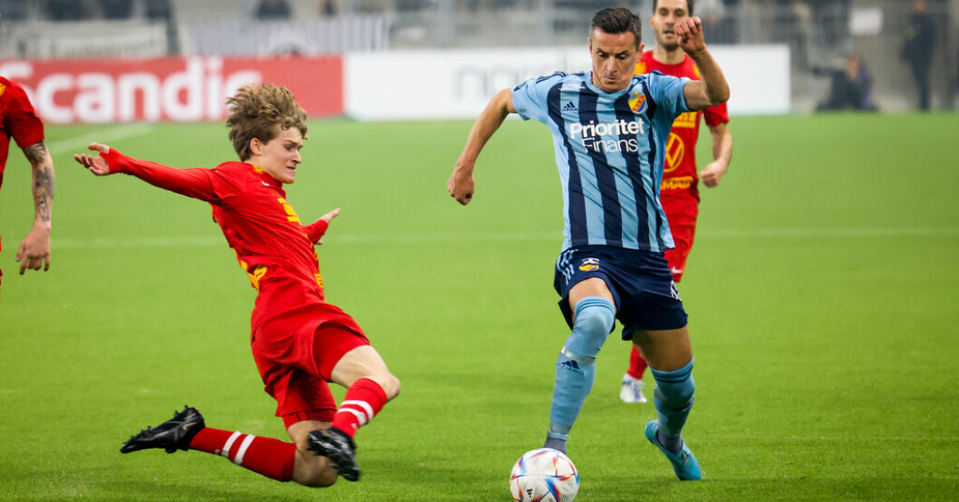Djurgården fick kvartsfinalen i Svenska cupen mot Malmö FF flyttad från måndag till söndag. Arkivbild. Djurgårdens glädje: Cupmatchen flyttas