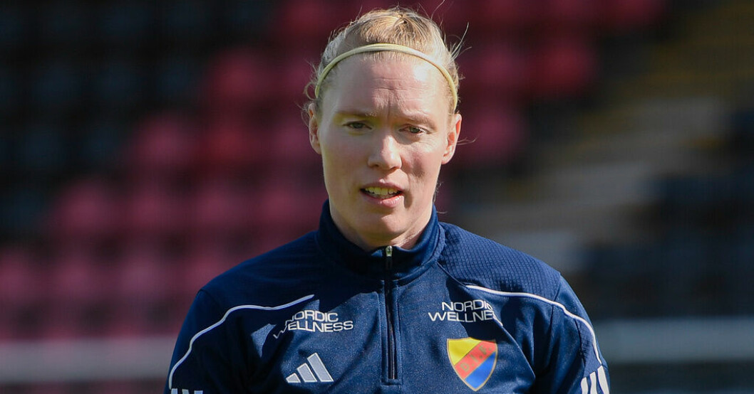 Djurgårdens målvakt Hedvig Lindahl kan ha drabbats av en allvarlig skada. Arkivbild. Lindahl skadad – går på kryckor: "Ledsen"