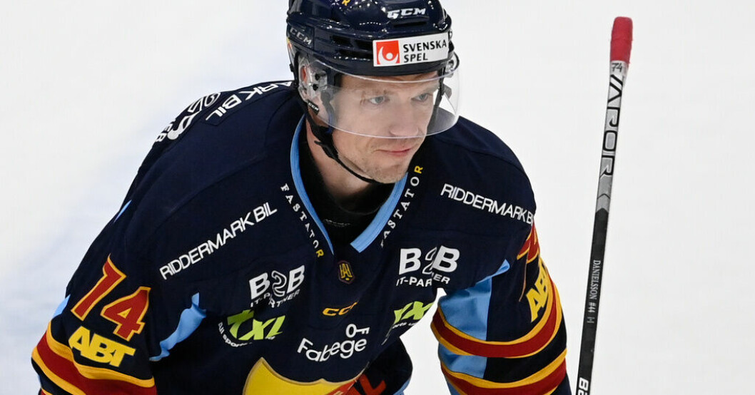 Djurgårdens Nicklas Danielsson. Arkivbild. VM-guldforwarden om backrollen: "Gör det gärna"