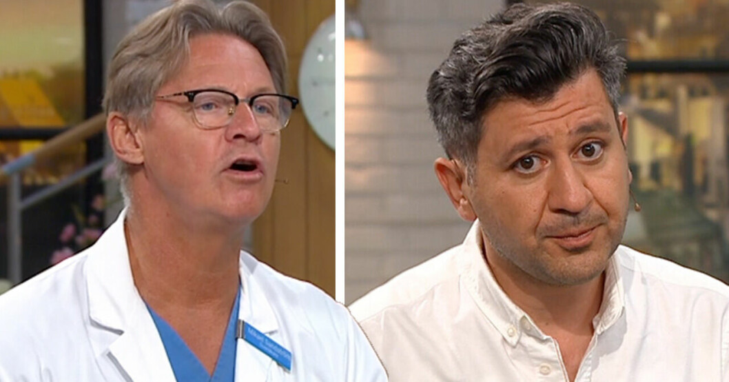 Doktor Mikaels ord om nya nya kollegan i Nyhetsmorgon