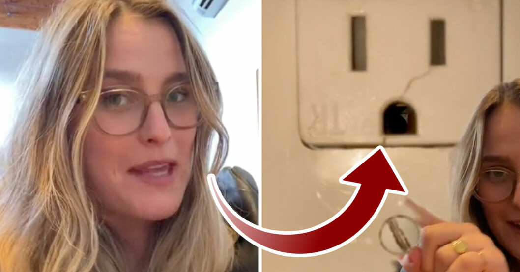 Kennedy hittade en dold kamera i airbnb-boendet som hon hyrde.