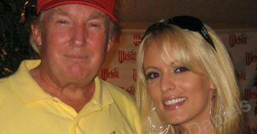 Donald Trump och Stormy Daniels 2006. Donald Trump och Stormy Daniels 2006.