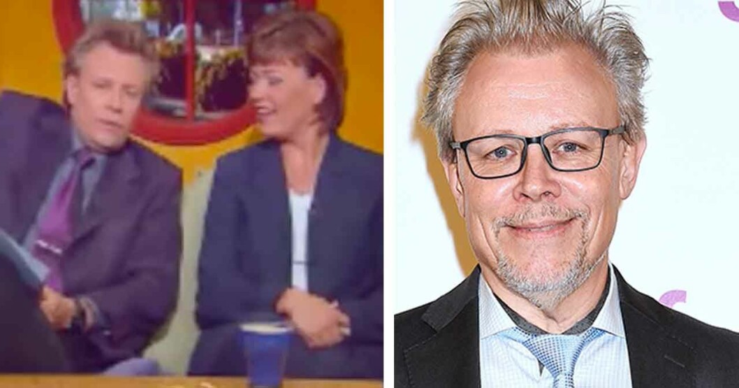Staffan Doppings tabbe i direktsändning har blivit en klassiker. Staffan Doppings tabbe i direktsändning har blivit en klassiker.