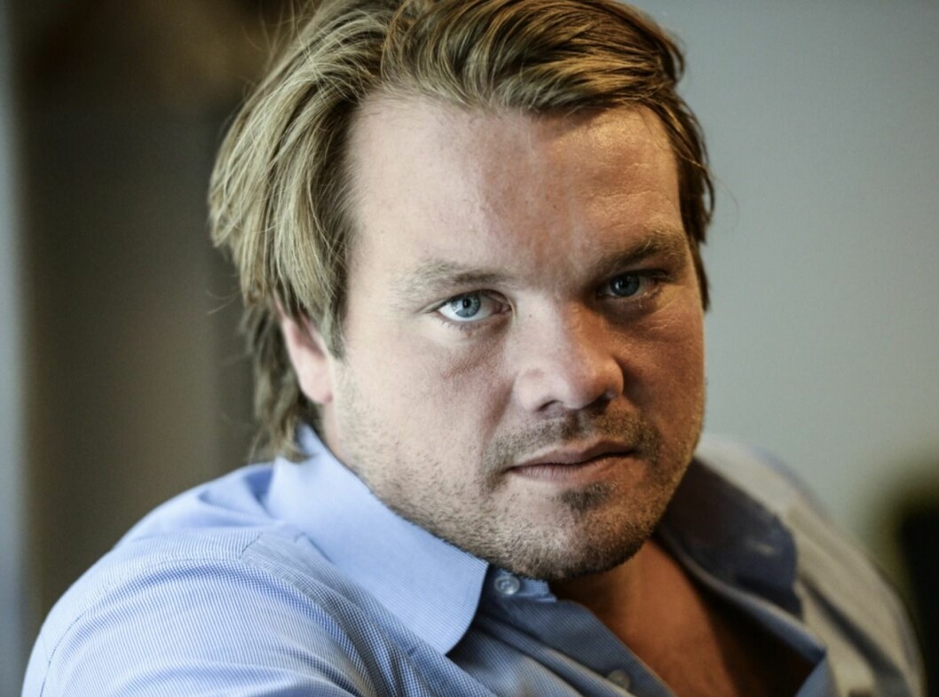 FOTO: LEIF R JANSSON / TT Douglas Murray blå skjorta