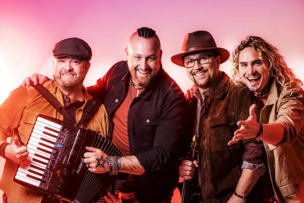 FOTO: Janne Danielsson JAD/TT Drängarna inför Melodifestivalen 2020