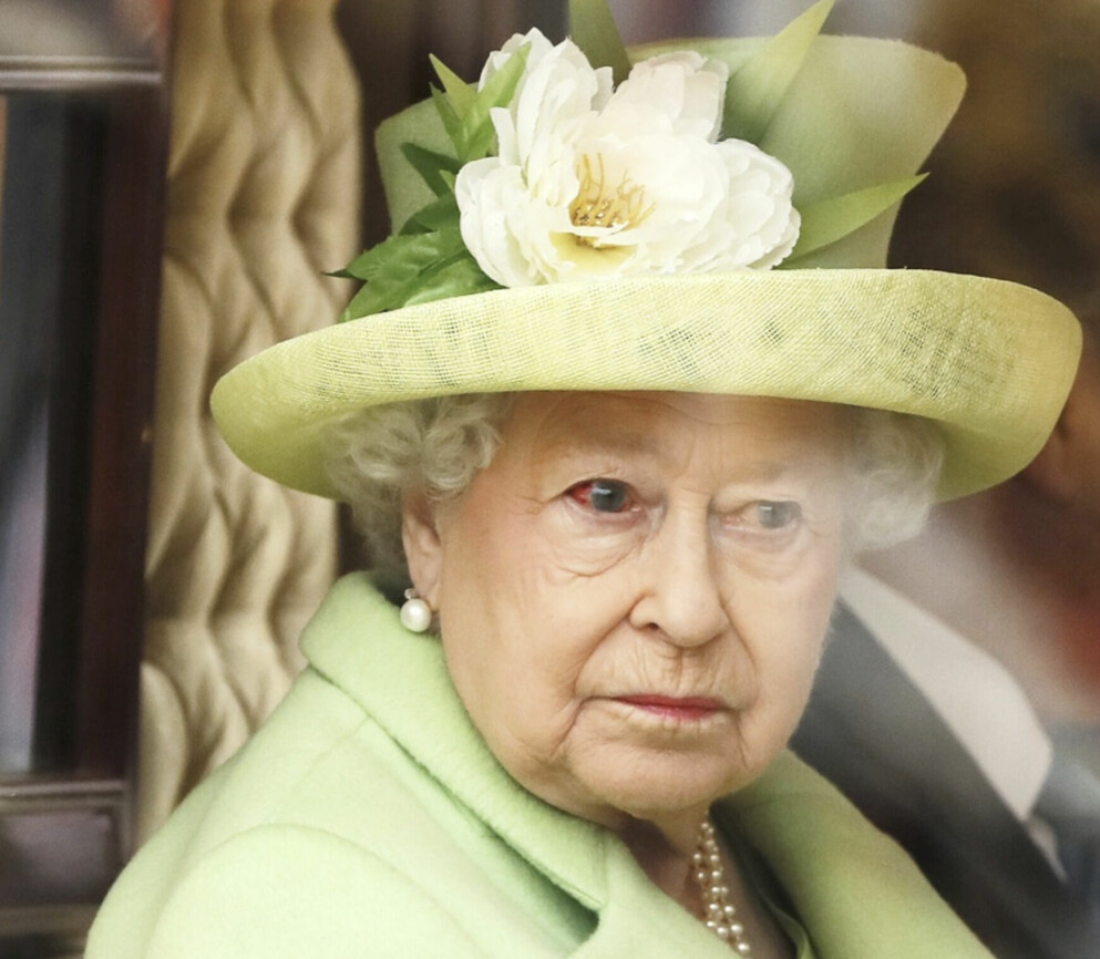 Drottning Elizabeth har suttit på tronen i 68 år. drottnings elizabeth i grön hatt