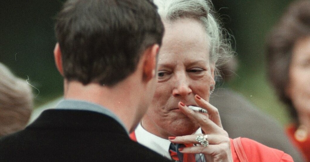 Drottning Margrethe har slutat röka