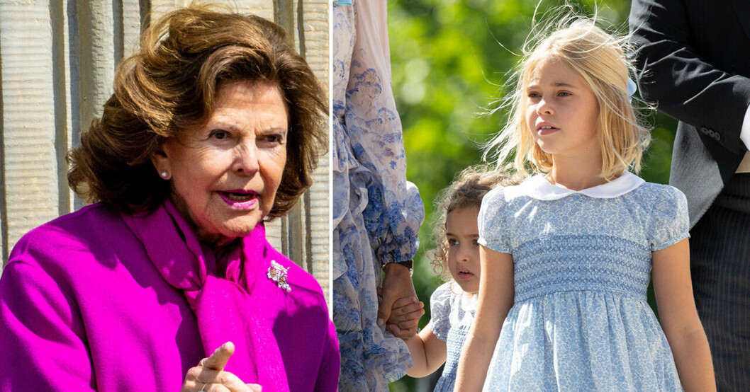 Drottning Silvias första ord efter prinsessan Leonores skada