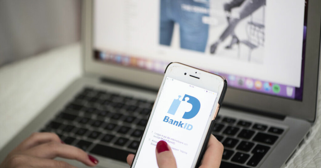 E-handeln minskade med två procent i april. Arkivbild. E-handeln minskade i april