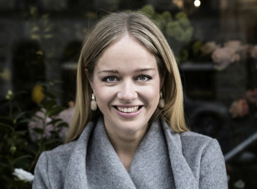 FOTO: Anders Ahlgren/TT Ebba Kleberg von Sydow i grå jacka