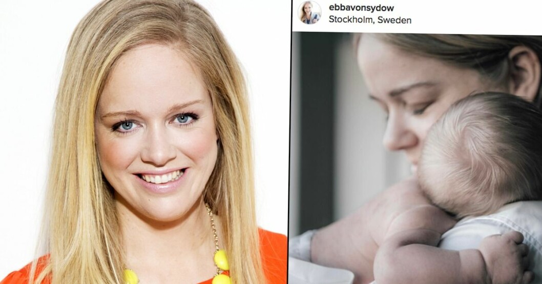 Ebbas tuffa tid efter förlossningen: "Storgrät"